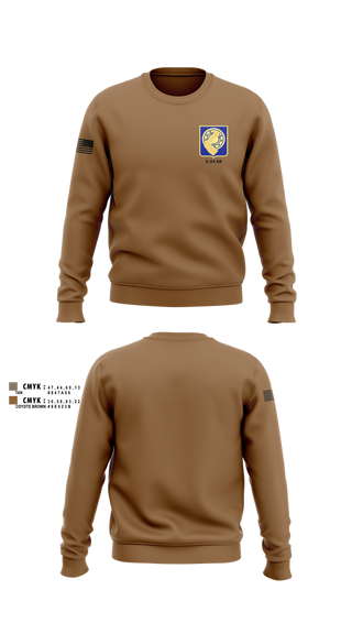Crew Neck Sweatshirt, 2-34 AR, Army, Teamtime, Team time, sublimation, custom sports apparel, team uniforms, spirit wear, spiritwear, sports uniforms, custom shirts, team store, custom team store, fundraiser sports, apparel fundraiser