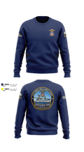 U.S. Naval Sea Cadet Corps Battleship Iowa Division Crew Neck Sweatshirt - 101