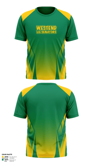 Short Sleeve Performance Shirt, westend lil senators, , Teamtime, Team time, sublimation, custom sports apparel, team uniforms, spirit wear, spiritwear, sports uniforms, custom shirts, team store, custom team store, fundraiser sports, apparel fundraiser