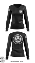 3rd SFG (A) 72510025 Women's Long Sleeve V-neck Shirt - 2
