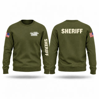 Crew Neck Sweatshirt, Clay County Courts, Police, Teamtime, Team time, sublimation, custom sports apparel, team uniforms, spirit wear, spiritwear, sports uniforms, custom shirts, team store, custom team store, fundraiser sports, apparel fundraiser