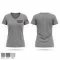 Litchfield Volunteer Fire Department Women's Short Sleeve V-neck Shirt - 1