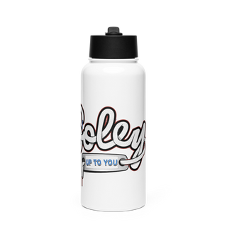 Soley Stars 10913718 Stainless Steel Water Bottle with a Straw Lid