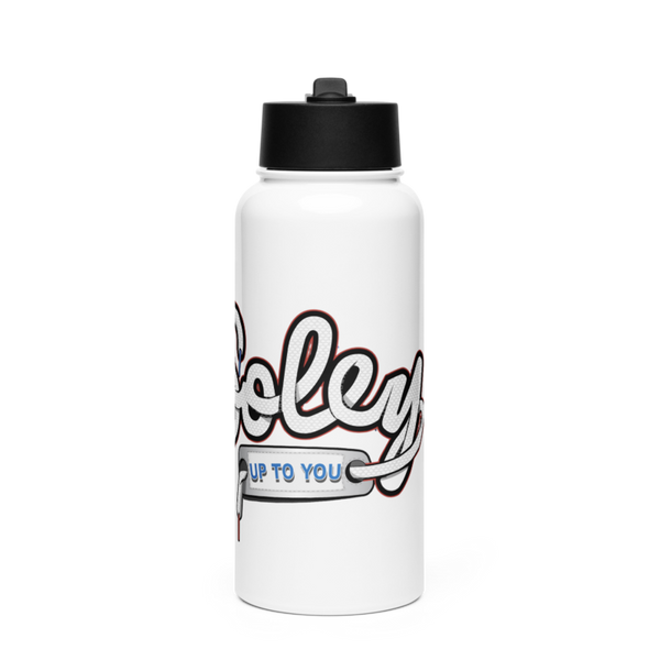 Soley Stars 10913718 Stainless Steel Water Bottle with a Straw Lid