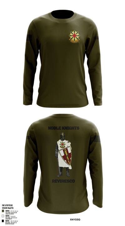 528th Hospital Center 20721004 Long Sleeve Performance Shirt - 2