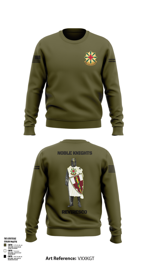 528th Hospital Center 20721004 Crew Neck Sweatshirt - 2