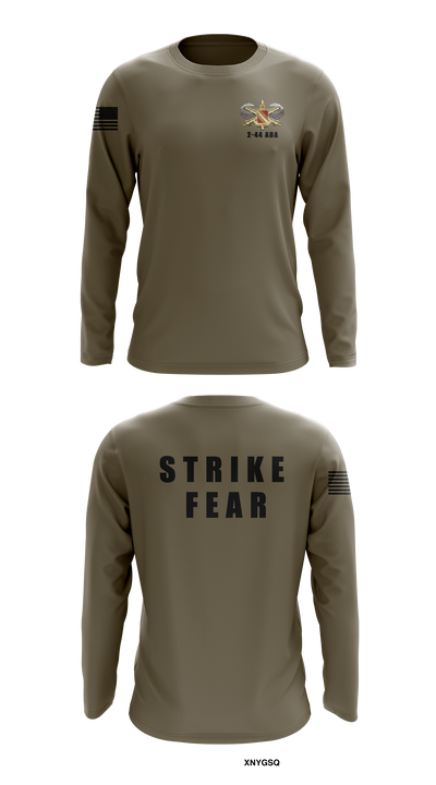 2-44 ADAR 22031424 Long Sleeve Performance Shirt - 1