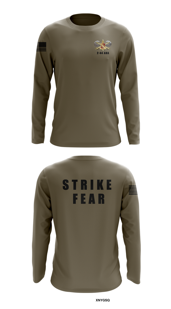 2-44 ADAR 22031424 Long Sleeve Performance Shirt - 1
