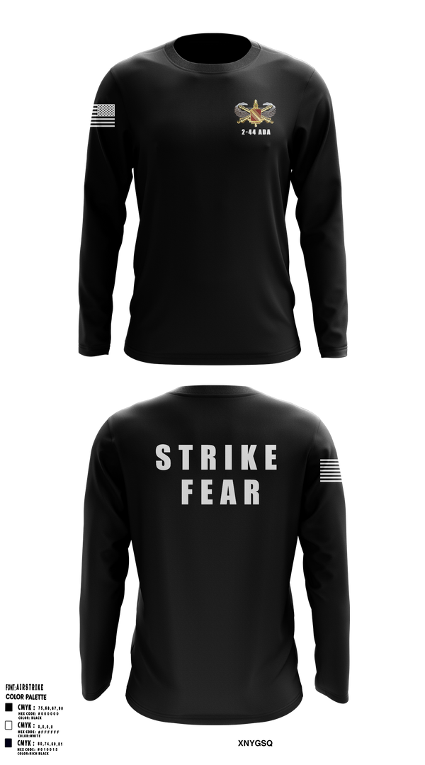2-44 ADAR 22031424 Long Sleeve Performance Shirt - 3