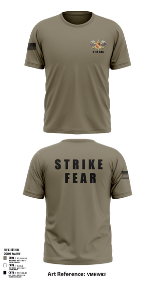 2-44 ADAR 22031424 Short Sleeve Performance Shirt - 1