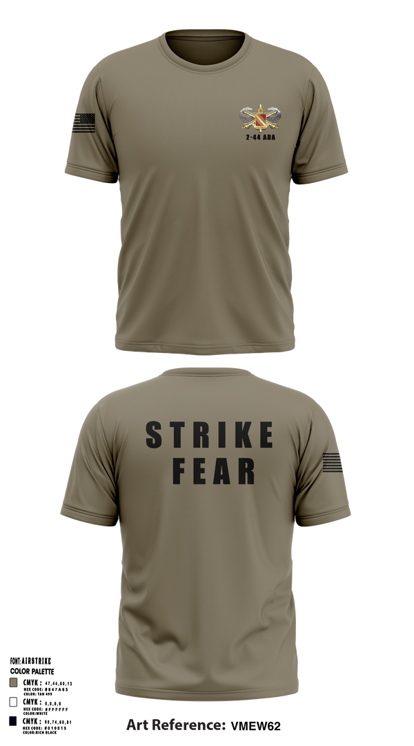 2-44 ADAR 22031424 Short Sleeve Performance Shirt - 1