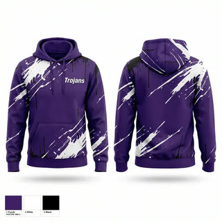 Hoodie, Trojans, Women's Basketball, Teamtime, Team time, sublimation, custom sports apparel, team uniforms, spirit wear, spiritwear, sports uniforms, custom shirts, team store, custom team store, fundraiser sports, apparel fundraiser