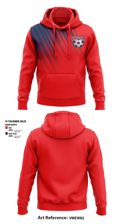 NILES MIDDLE SCHOOL SOCCER 30384390 Hoodie - 1