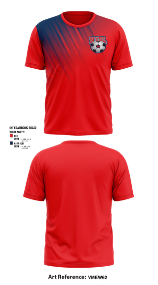 NILES MIDDLE SCHOOL SOCCER 30384390 Short Sleeve Performance Shirt - 1