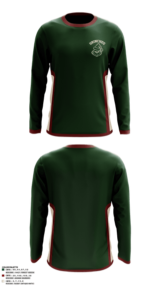 GRINCHES 25708713 Long Sleeve Performance Shirt - 1