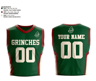 GRINCHES 25708713 Mens Basketball Jersey -2