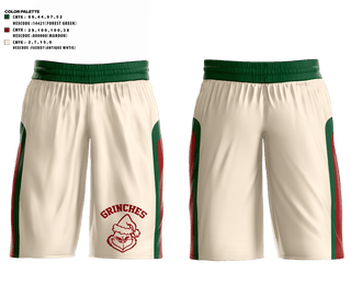 GRINCHES 25708713 Mens Basketball Shorts - 3