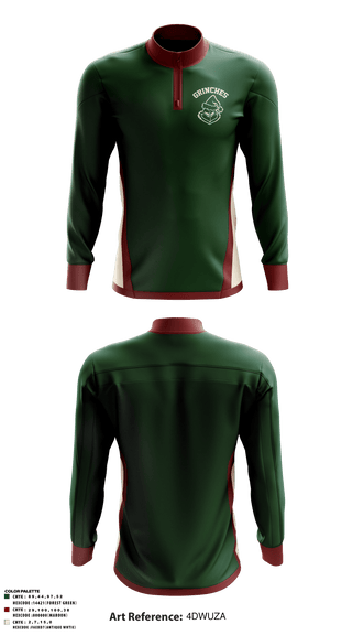 GRINCHES 25708713  Quarter Zip Jacket - 2