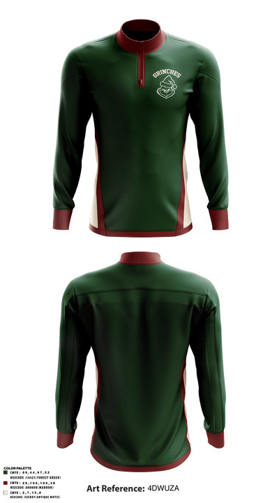 GRINCHES 25708713  Quarter Zip Jacket - 2