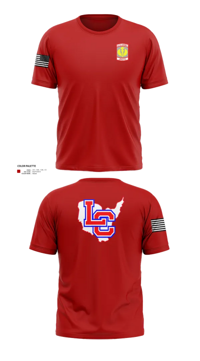 Lewis County Lions 17232794 Short Sleeve Performance Shirt - 11