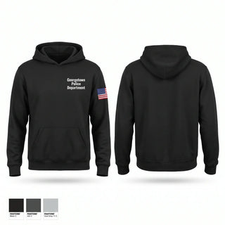 Hoodie, Georgetown Police Department, Police, Teamtime, Team time, sublimation, custom sports apparel, team uniforms, spirit wear, spiritwear, sports uniforms, custom shirts, team store, custom team store, fundraiser sports, apparel fundraiser