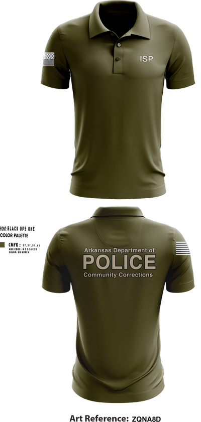 ISP 24668312 Short Sleeve Performance Polo - 5