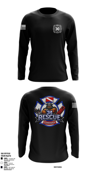 Ripley vol. fire dept 96046558 Long Sleeve Performance Shirt 4