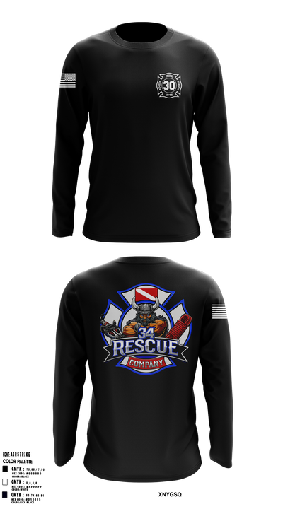 Ripley vol. fire dept 96046558 Long Sleeve Performance Shirt 4