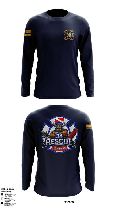Ripley vol. fire dept 96046558 Long Sleeve Performance Shirt 5