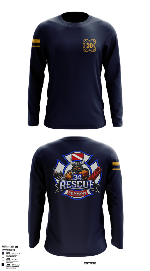 Ripley vol. fire dept 96046558 Long Sleeve Performance Shirt 5