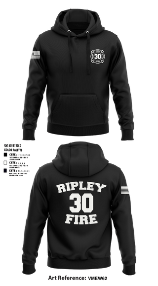 Ripley vol. fire dept 96046558 Hoodie - 1