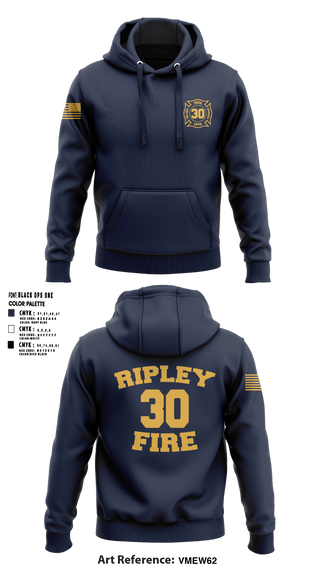 Ripley vol. fire dept 96046558 Hoodie - 2