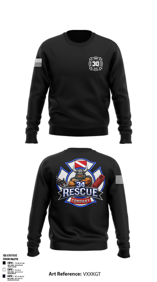 Ripley vol. fire dept 96046558 Crew Neck Sweatshirt - 4