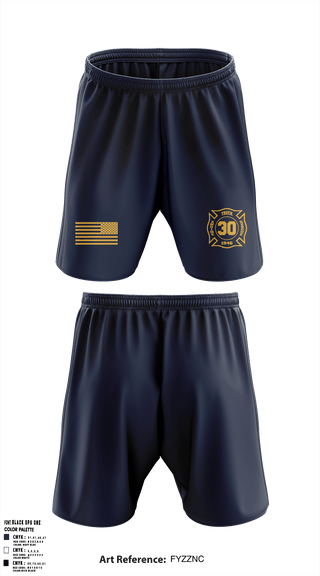 Ripley vol. fire dept 96046558 Athletic Shorts With Pockets - 2