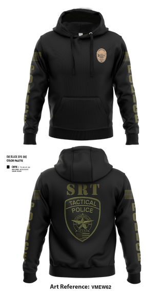 Hoodie, GAINESVILLE PD SRT, Police, Teamtime, Team time, sublimation, custom sports apparel, team uniforms, spirit wear, spiritwear, sports uniforms, custom shirts, team store, custom team store, fundraiser sports, apparel fundraiser