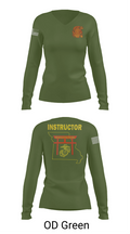 BEER 35985553 Women's Long Sleeve V-neck Shirt - 57
