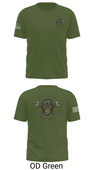Short Sleeve Performance Shirt, 87th CEC-A FMT PLT, , Teamtime, Team time, sublimation, custom sports apparel, team uniforms, spirit wear, spiritwear, sports uniforms, custom shirts, team store, custom team store, fundraiser sports, apparel fundraiser