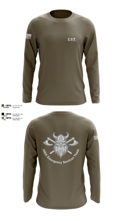 148th E.S.T. 42983044 Long Sleeve Performance Shirt 3