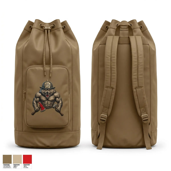 Gear Bag, 63rd OD CO Fire Rescue, Army, Teamtime, Team time, sublimation, custom sports apparel, team uniforms, spirit wear, spiritwear, sports uniforms, custom shirts, team store, custom team store, fundraiser sports, apparel fundraiser