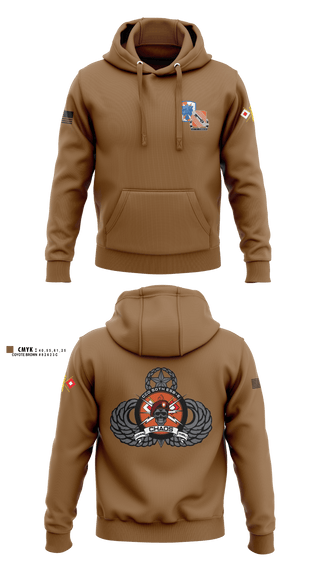 50th ESB-E, C. Company 75473885 Hoodie - 1