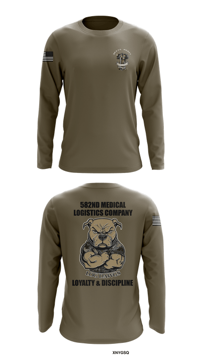 582nd MLC 28327746 Long Sleeve Performance Shirt - 2