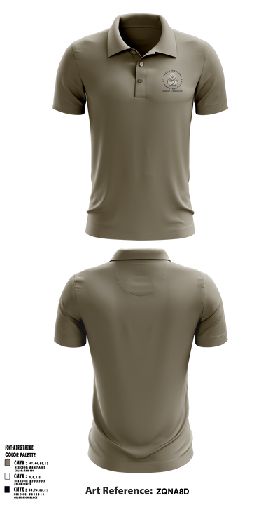582nd MLC 28327746 Short Sleeve Performance Polo - 5