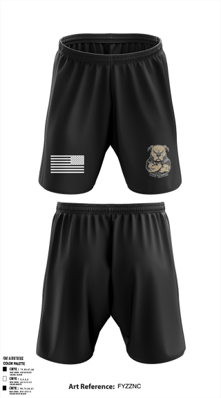 582nd MLC 28327746 Athletic Shorts With Pockets - 1
