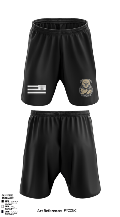 582nd MLC 28327746 Athletic Shorts With Pockets - 1