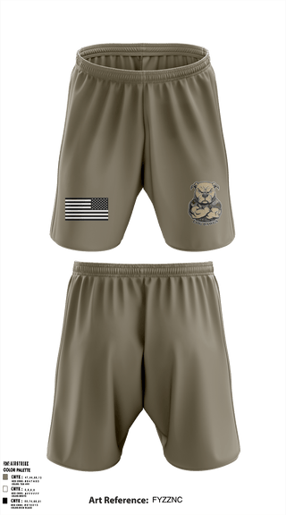 582nd MLC 28327746 Athletic Shorts With Pockets - 2