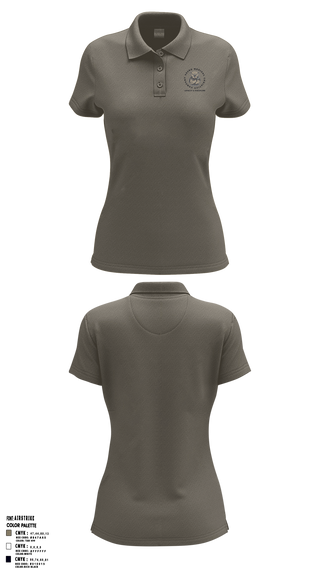 582nd MLC 28327746 Women's Short Sleeve Performance Polo  - 5
