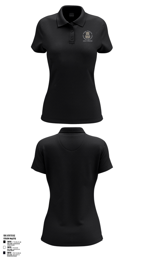 582nd MLC 28327746 Women's Short Sleeve Performance Polo  - 6
