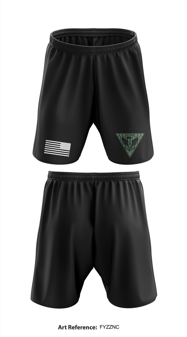 SRT 56874083 Athletic Shorts With Pockets - 96