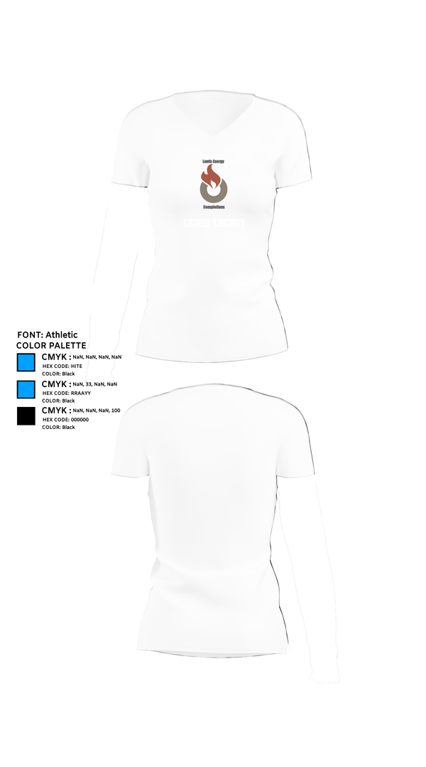 Womens Short Sleeve Vneck Shirt, Lewis Energy, , Teamtime, Team time, sublimation, custom sports apparel, team uniforms, spirit wear, spiritwear, sports uniforms, custom shirts, team store, custom team store, fundraiser sports, apparel fundraiser