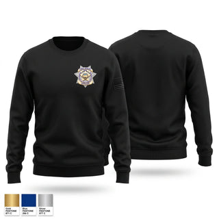 Crew Neck Sweatshirt, Forensic specialists, Police, Teamtime, Team time, sublimation, custom sports apparel, team uniforms, spirit wear, spiritwear, sports uniforms, custom shirts, team store, custom team store, fundraiser sports, apparel fundraiser